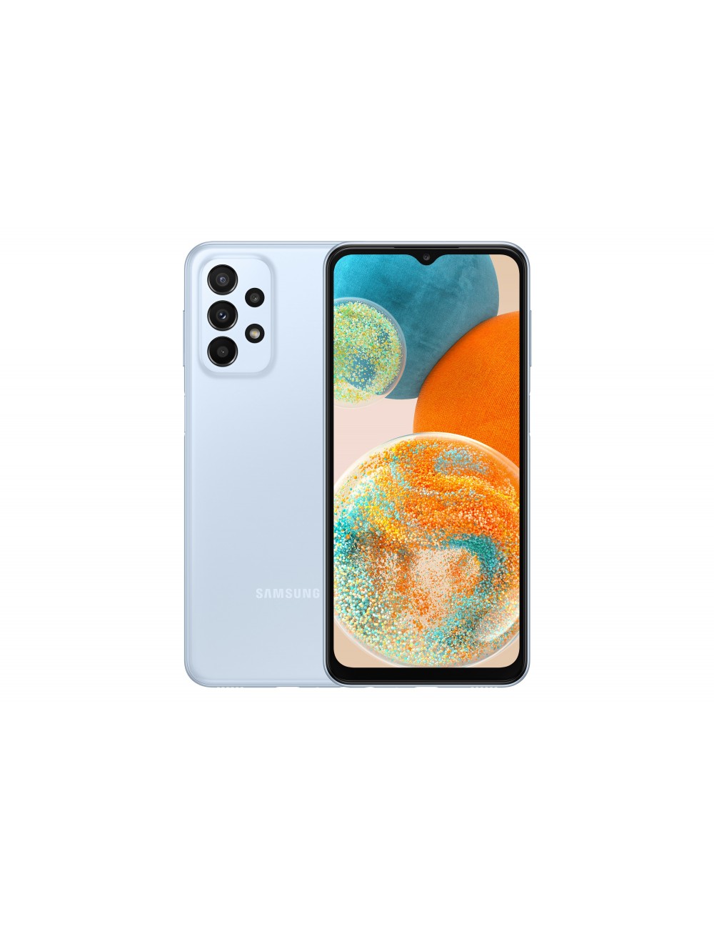 Samsung Teléfono Móvil GALAXY A23 6,6" 5G FHD 4Gb RAM +128Gb 4 Camaras Azul