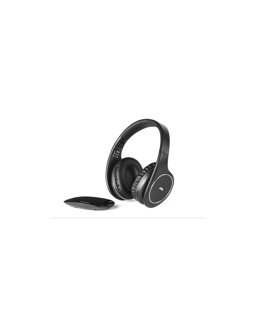 Meliconi Auriculares Diadedema Bluetooth con Micrófono Negro