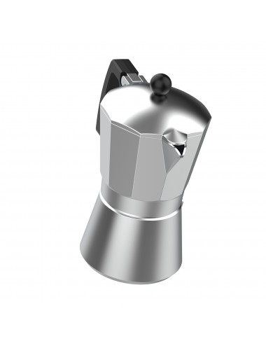 Minimoka Cafetera Italiana KCP90012 12 Tazas Aluminio