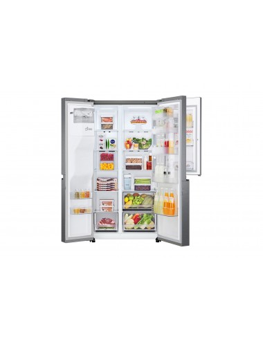 LG Frigorífico Americano GSJV31DSXF 1,79m Inox Dispensador Clase F