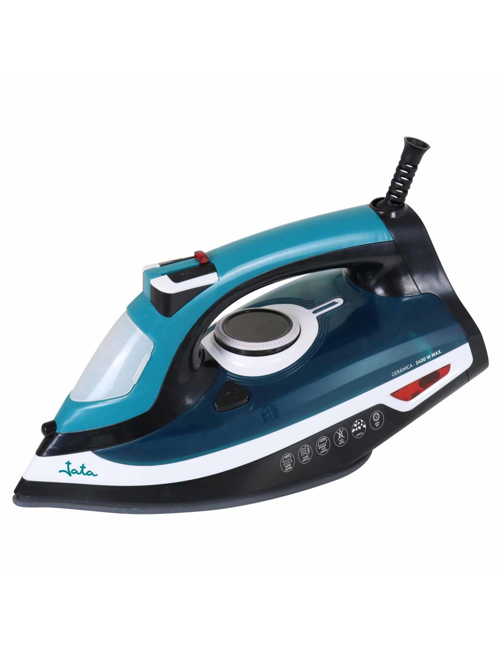 Jata Plancha de Vapor JEPL1221 Suela Cerámica 2400W