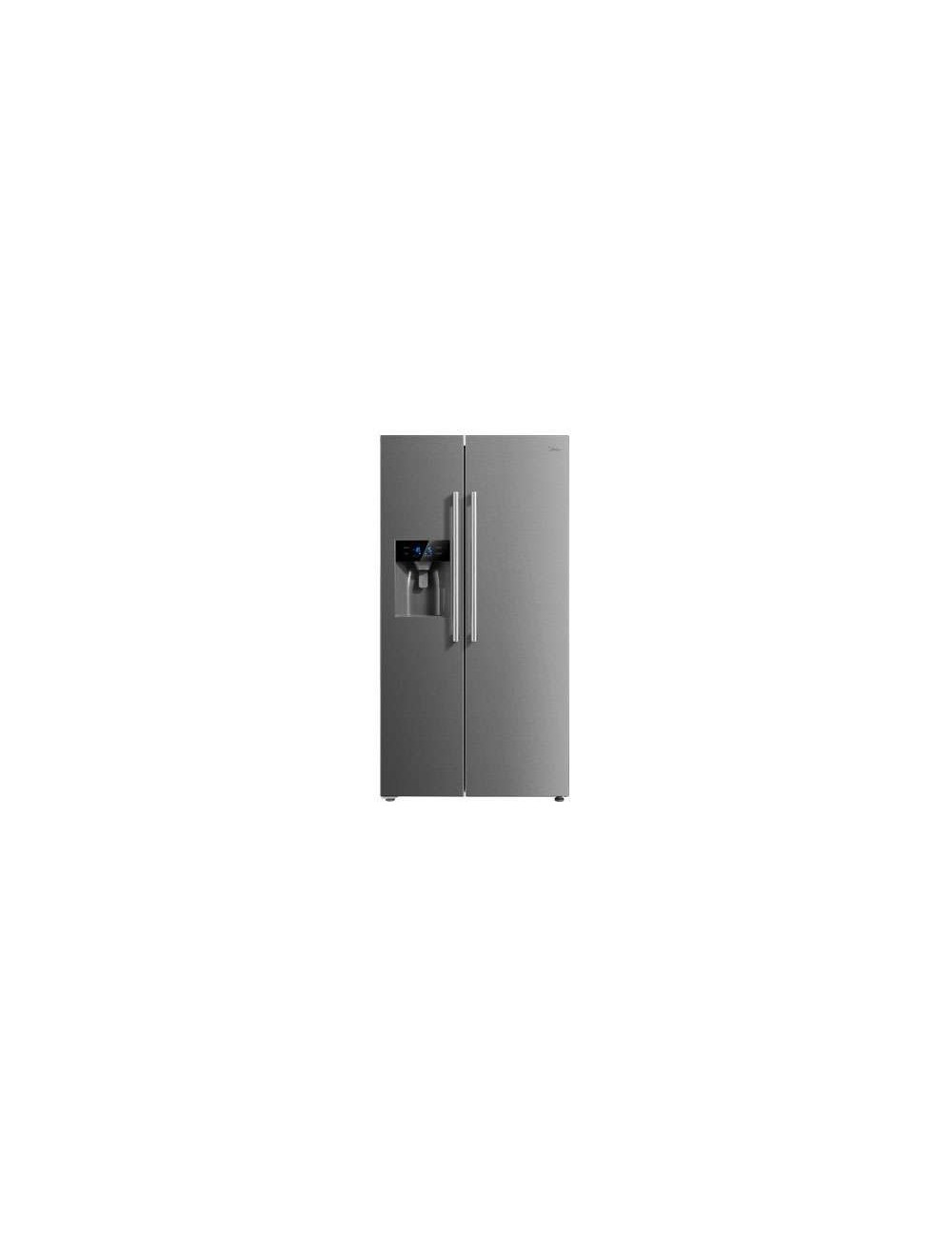 Midea Frigorífico Americano MDRS681FGE021 1,77m Inox NoFrost Dispensador Clase E