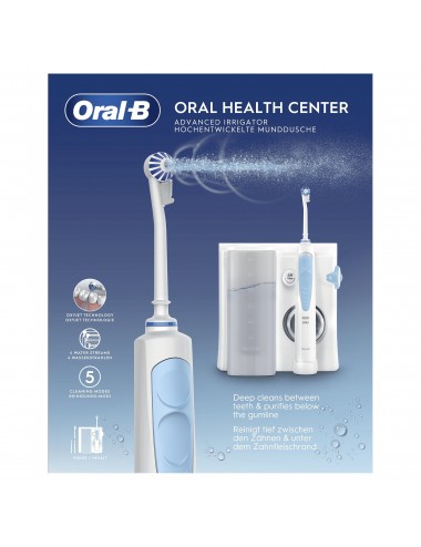 Braun Cepillo de Dientes MD-20.040.0 OXYJET Irrigador Oral Braun Cepillo de Dientes MD-20.040.0 OXYJET Irrigador Oral