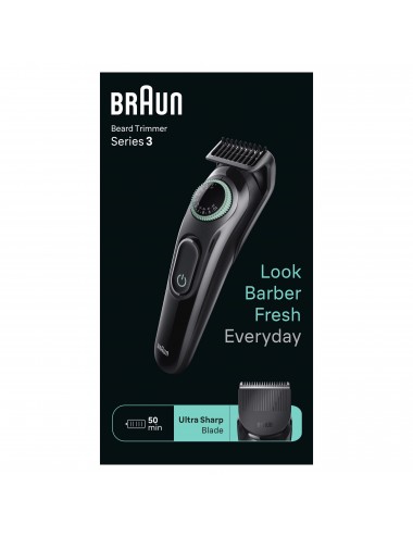 Braun Cortabarbas BT3421 4 Accesorios