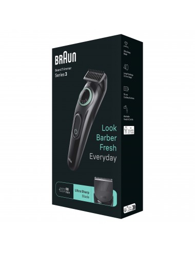 Braun Cortabarbas BT3421 4 Accesorios