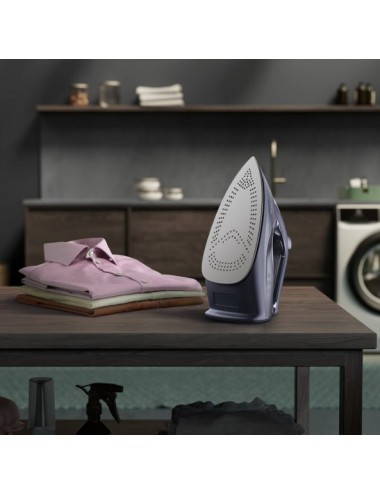 AEG PLANCHA VAPOR  SI6-1-4MN PLANCHA PLANCHA A VAPOR SUELA DE CERÁMICA 2500 W AZUL