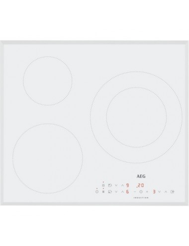 AEG PLACA INDUCCIÓN  IKB63300FW BLANCO INTEGRADO 60 CM CON PLACA DE INDUCCIÓN 3 ZONA(S)