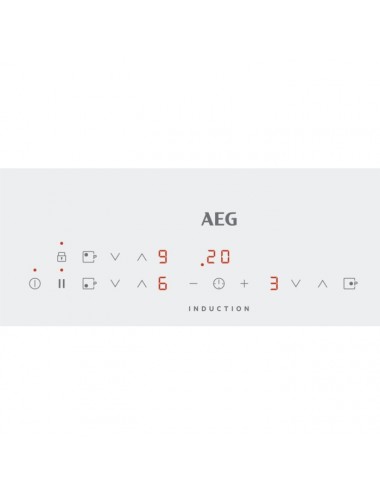 AEG PLACA INDUCCIÓN  IKB63300FW BLANCO INTEGRADO 60 CM CON PLACA DE INDUCCIÓN 3 ZONA(S)