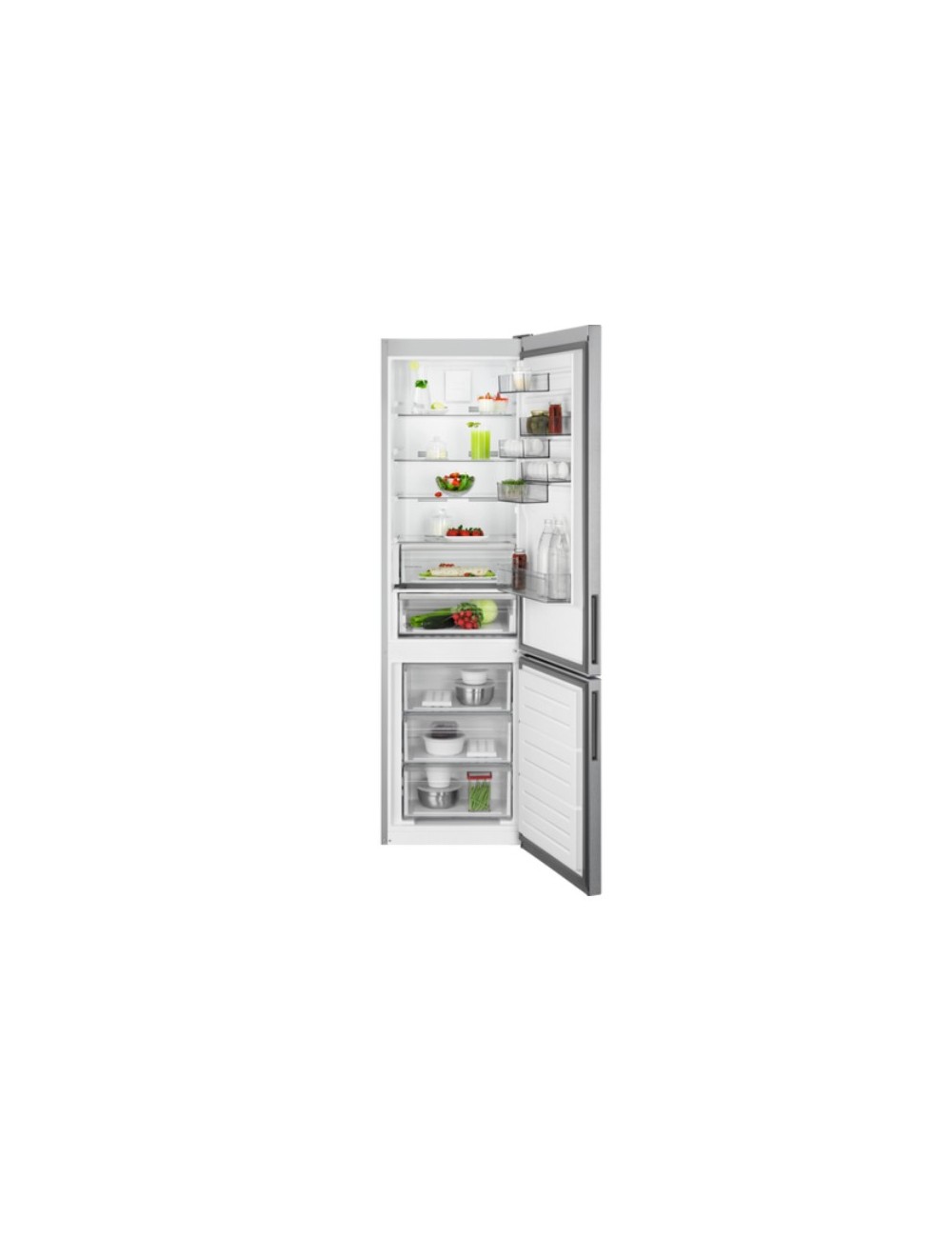 AEG FRIGORÍFICO COMBI  SERIES 6000 RCB736D8MX NEVERA Y CONGELADOR INDEPENDIENTE 367 L D ACERO INOXIDABLE