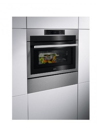 AEG MICROONDAS  KME721880M INTEGRADO MICROONDAS CON GRILL 42 L 1000 W ACERO INOXIDABLE