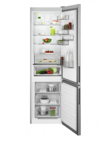 AEG FRIGORÍFICO COMBI  SERIES 6000 RCB636E8MX NEVERA Y CONGELADOR INDEPENDIENTE 367 L E ACERO INOXIDABLE