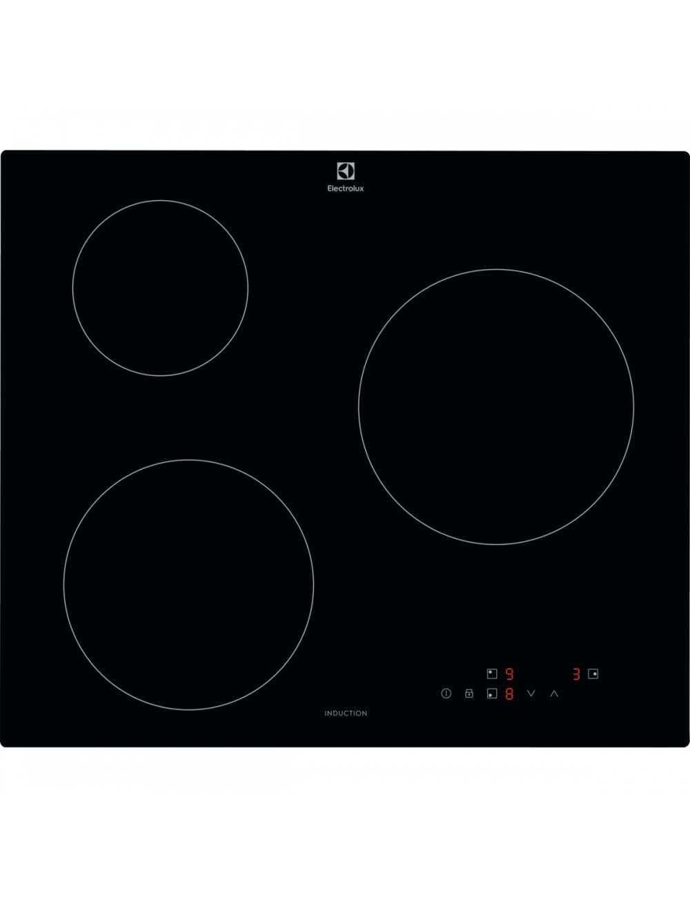 ELECTROLUX PLACA INDUCCIÓN  SERIE 300 CIB60320CK NEGRO INTEGRADO 60 CM CON PLACA DE INDUCCIÓN 3 ZONA(S)