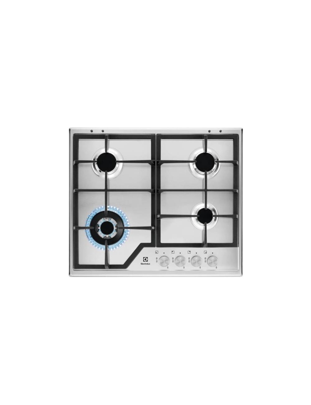 ELECTROLUX ENCIMERA GAS KGS6436SX HOBS ACERO INOXIDABLE INTEGRADO ENCIMERA DE GAS 4 ZONA(S) ELECTROLUX ENCIMERA GAS KGS6436SX HOBS ACERO INOXIDABLE INTEGRADO ENCIMERA DE GAS 4 ZONA(S)
