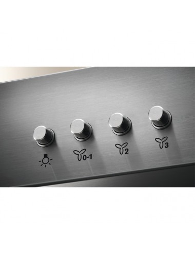 ELECTROLUX CAMPANA  LFC316X CAMPANA DE PARED ACERO INOXIDABLE 420 M³ H D