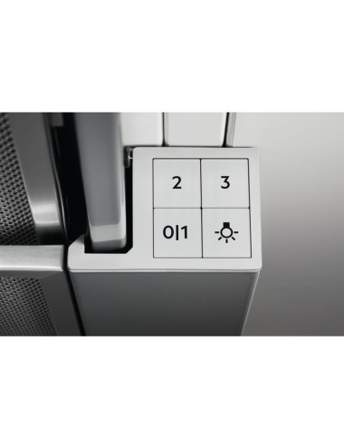 ELECTROLUX CAMPANA  LFP226S SEMINTEGRADA (EXTRAÍBLE) GRIS 330 M³ H C