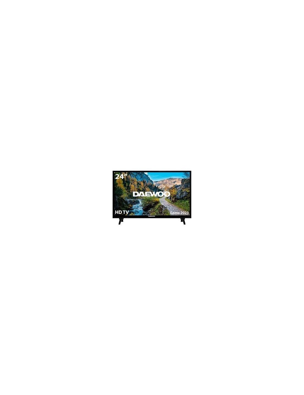 DAEWOO Televisor 24" LED 24DEH04HL1 HD READT DOLBY HDMI