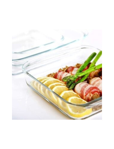 ORBEGOZO BANDEJA CRISTAL BNR-2900 RECTANGULAR 2,9L.