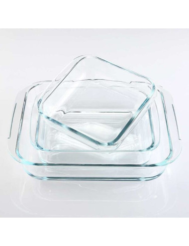 ORBEGOZO BANDEJA CRISTAL BNR-2900 RECTANGULAR 2,9L.
