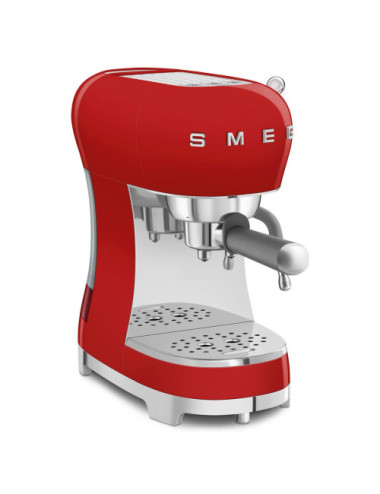 SMEG CAFETERA ECF02RDEU ESPRESSO ROJA