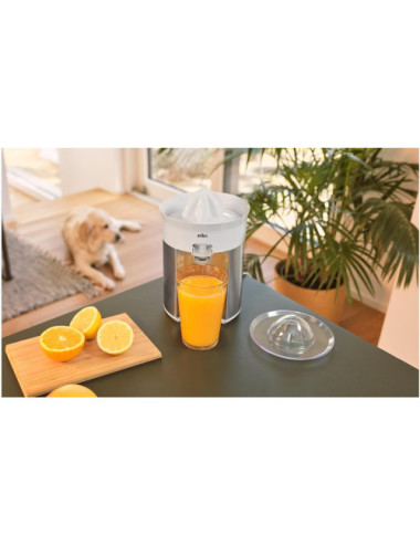 BRAUN EXPRIMIDOR CJ-5050WH 500ML 60W BLANCO/INOX