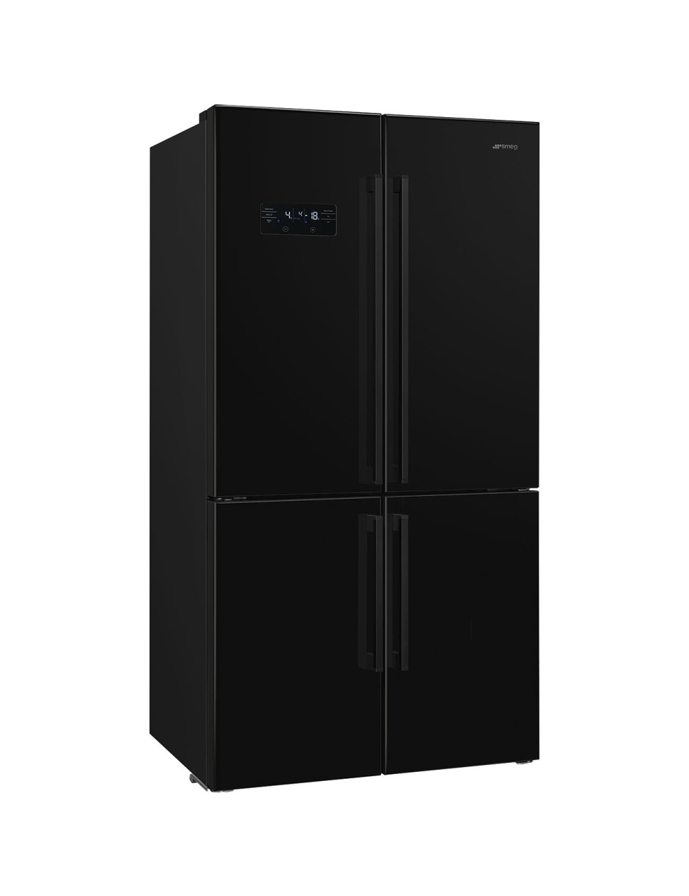 SMEG FRIGORIFICO AMERICANO FQ-60NDE NEGRO 4 PUERTAS N.F. CLASE E SMEG FRIGORIFICO AMERICANO FQ-60NDE NEGRO 4 PUERTAS N.F. CLASE E