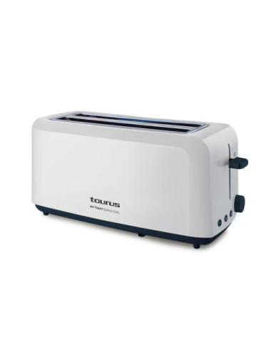 TAURUS TOSTADOR MY TOAST DUPLO COOL 2 RANURAS BLANCO (TO1450)