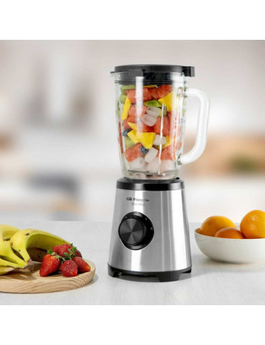 ORBEGOZO BATIDORA VASO BV-15350 1500w VASO CRISTAL INOX