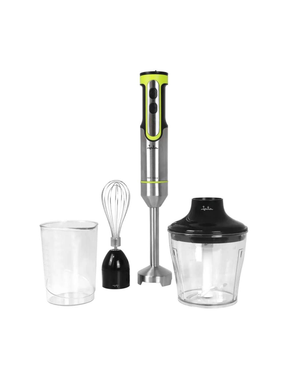 JATA BATIDORA JEBT-1789 1200W ACERO VERDE PISTACHO + ACCESORIOS