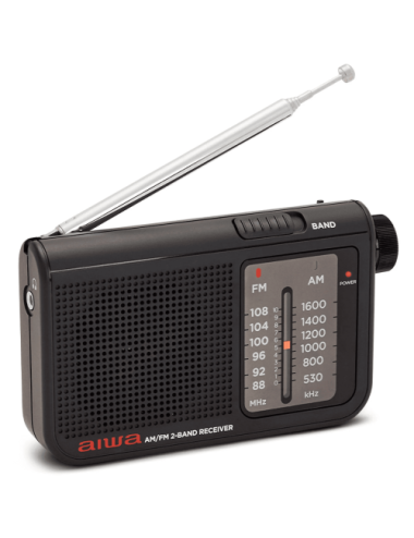 AIWA RADIO PORTATIL RS-55/BK ANALOGICA NEGRA