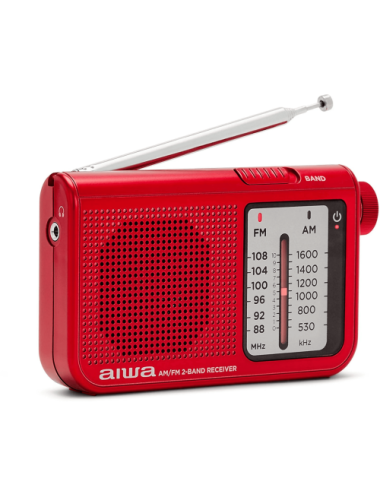 AIWA RADIO PORTATIL RS-55/RD ANALOGICA ROJA