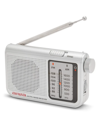 AIWA RADIO PORTATIL RS-55/SL ANALOGICA SILVER
