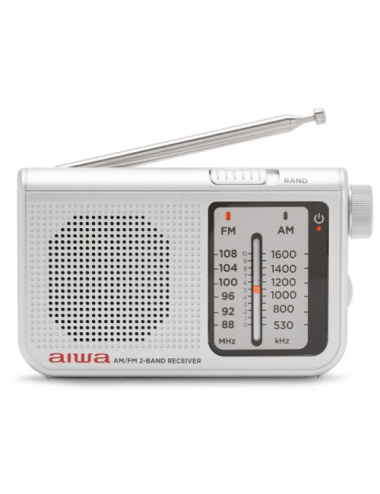 AIWA RADIO PORTATIL RS-55/SL ANALOGICA SILVER