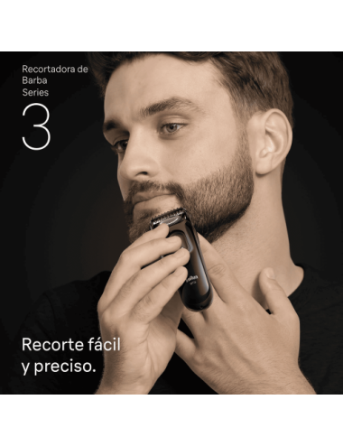 BRAUN CORTABARBAS BT-3520 BLK SERIE 3 NEGRO