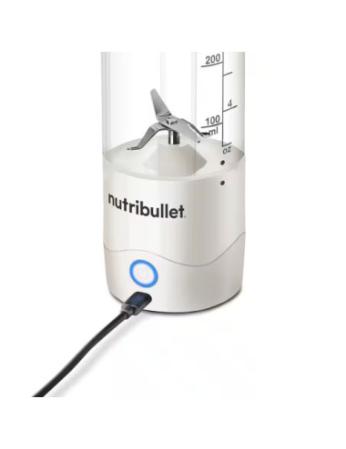 NUTRIBULLET BATIDORA VASO PORTABLE NBP003W BLANCA PORTATIL