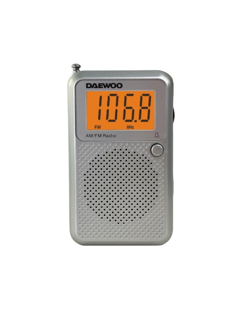 DAEWOO RADIO PORTATIL DW-1115 DIGITAL SILVER