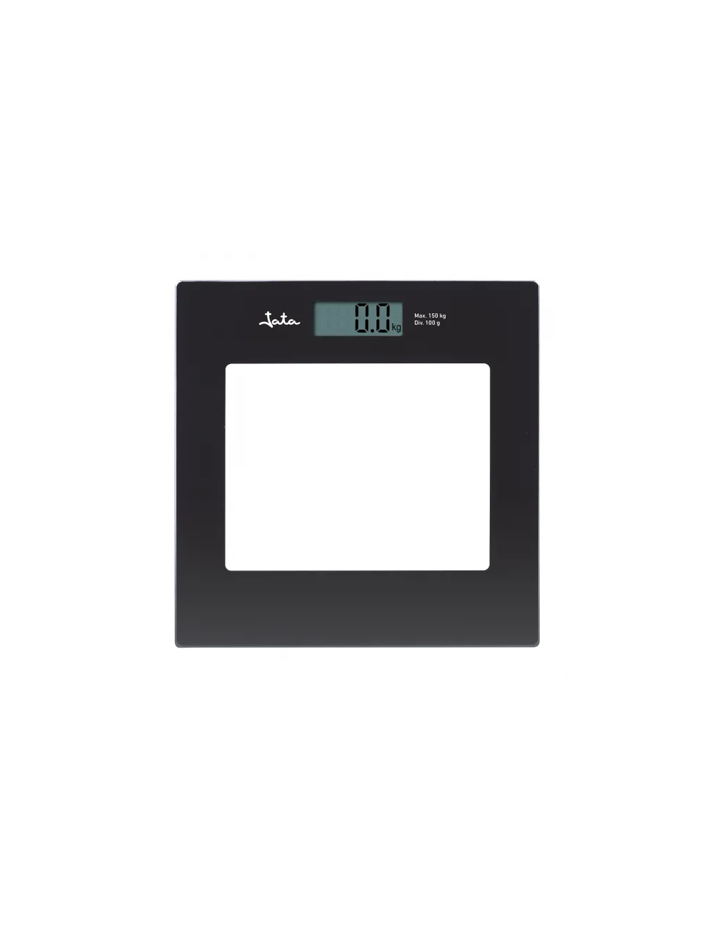 JATA BASCULA 290R BAÑO ELECTRONICA CRISTAL NEGRA