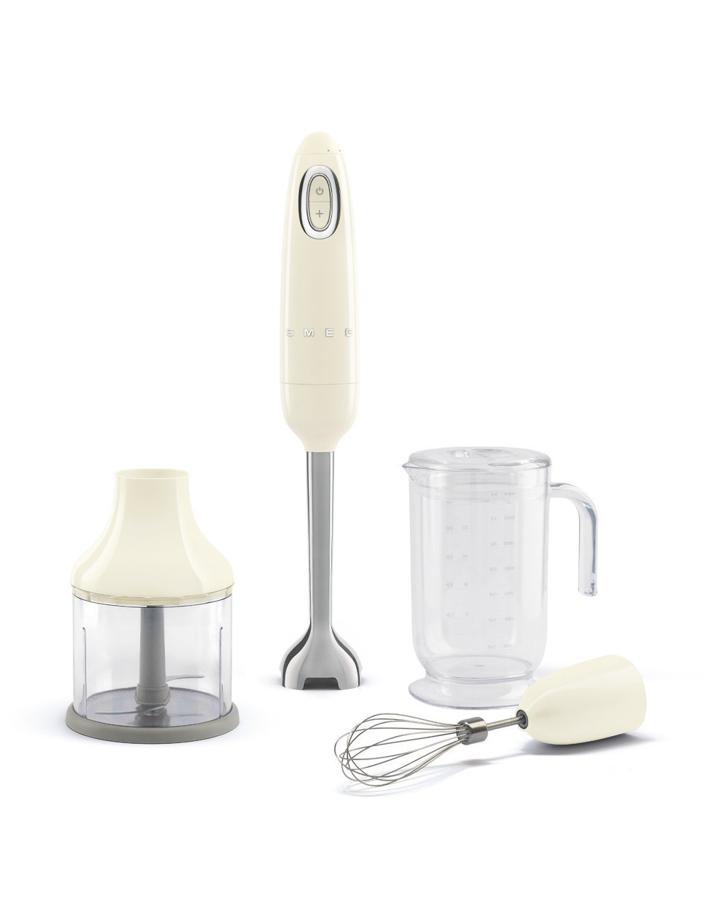 SMEG BATIDORA DE MANO HBF03CREU CREMA + ACCESORIOS