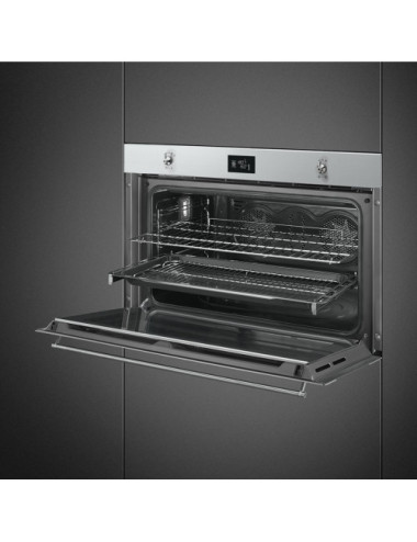 Smeg Horno SF9390X1 Vapor Clean Inox 115 L Termoventilado 90 cm Clase A+