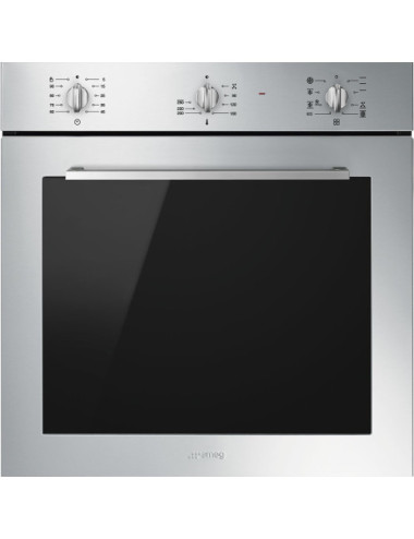Smeg Horno SF64M3TVX Multifunción Vapor Inox 70L Clase A