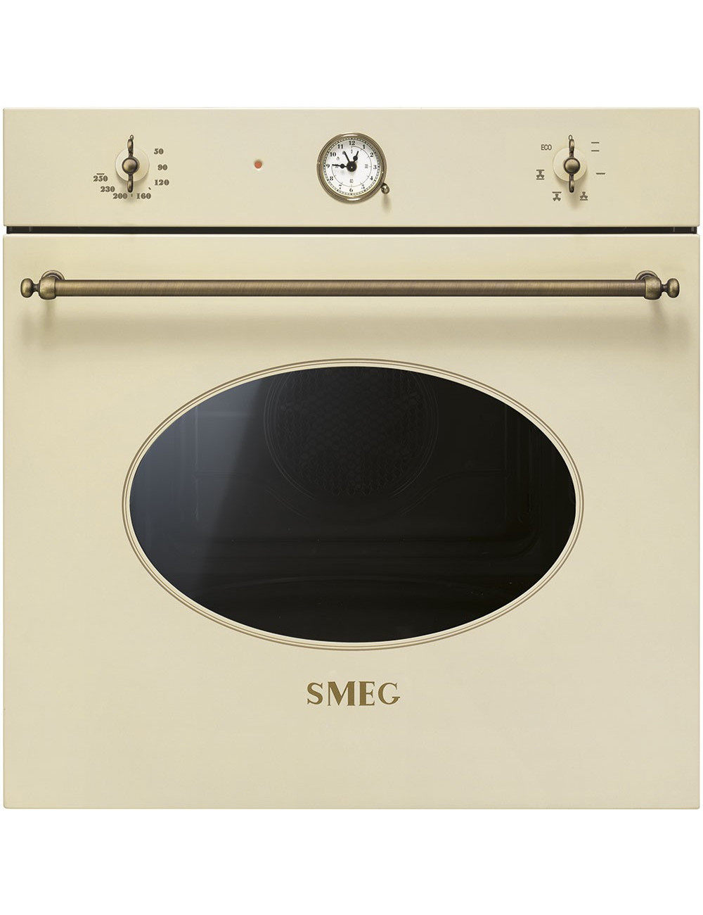Smeg Horno SF800PO Ventilado Crema Coloniale 70 L Clase A