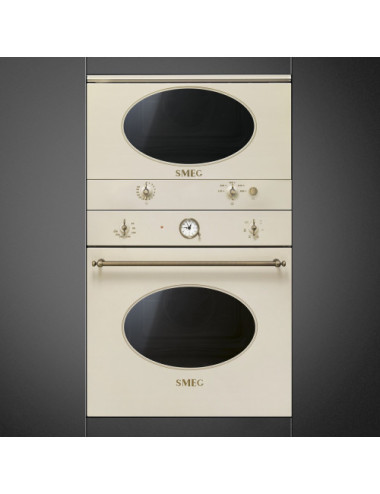 Smeg Horno SF800PO Ventilado Crema Coloniale 70 L Clase A