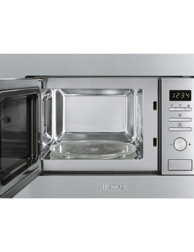 Smeg Microondas Integrado FMI017X Multifunción Inox 17 L