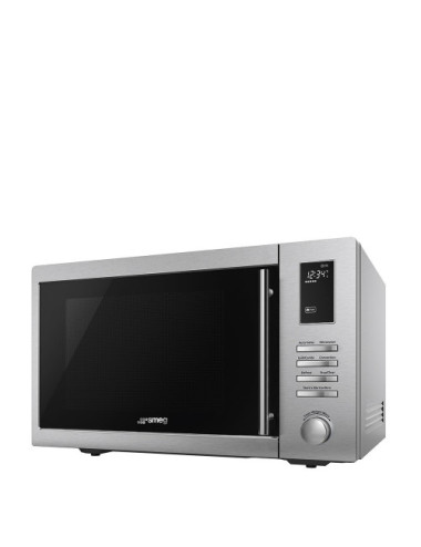 Smeg Microondas MOE34CXI2 Libre Integración Universal Inox 34 L Inverter Clase