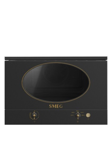 Smeg Microondas Integrable MP822NAO Coloniale Antracita 23 L 850 W