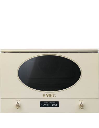 Smeg Microondas Integrado MP822PO Coloniale Crema 23 L 850 W Grill Clase A