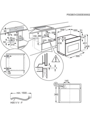 AEG Horno Compacto TP9SK821B Vapor ProAssist SteamPro Display CookSmart Touch+ 7,8″ WiFi Cristal Negro 45 L Clase A+