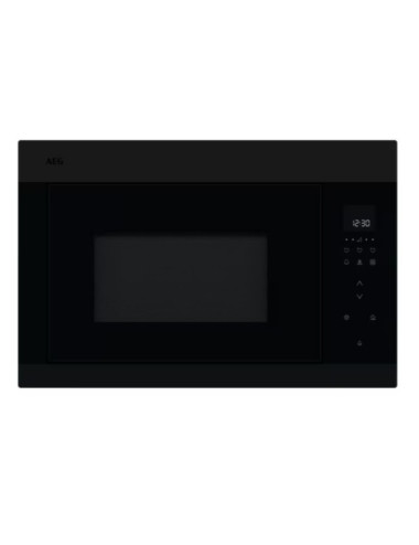 AEG Microondas Integrable OMB6G261TT Grill 900 W SteamSet 26 L Negro Mate