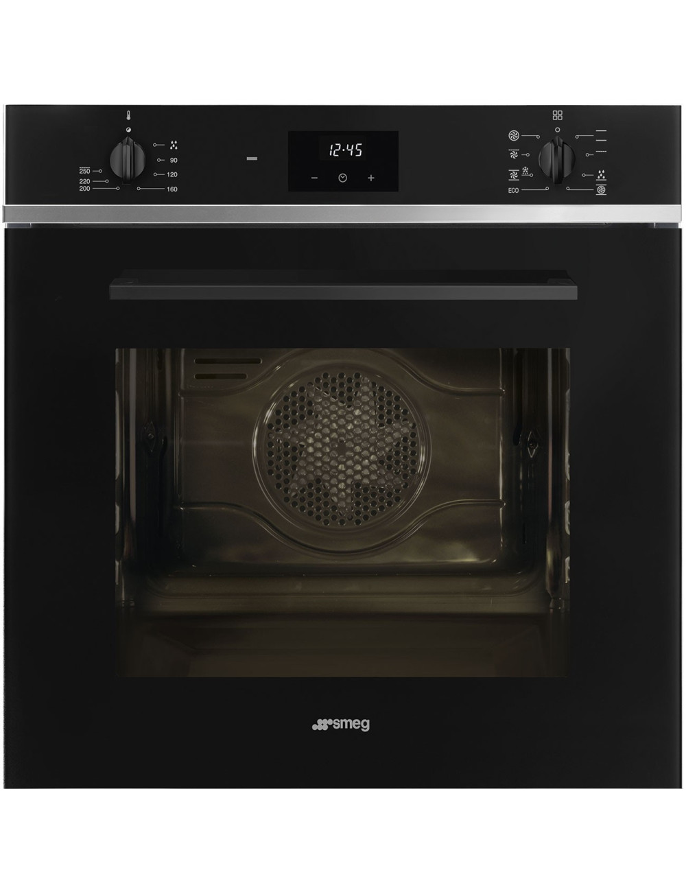 Smeg Horno SF6400TB Vapor Clean Negro 70 L Termoventilado Clase A