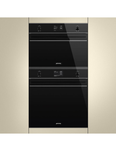 Smeg Profile Kit PR3845N Negro para Hornos en Columna