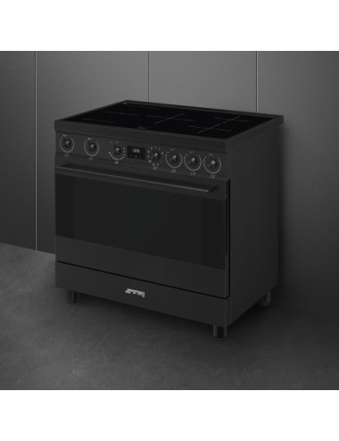 Smeg Cocina Independiente C9IMN2 Inducción 90x60 cm Termoventilado Clase A
